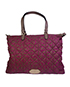 Leopard Rosie Tote, front view